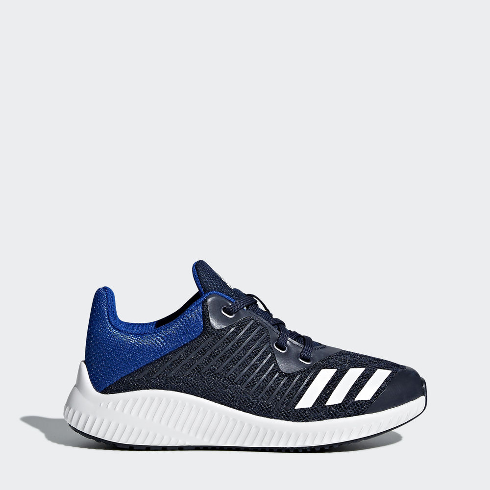 Adidas Fortarun - παπουτσια για τρεξιμο για κοριτσια - Σκουρο Μπλε/Ασπρα/Μπλε Ρουά,Μέγεθος: EU 27 –